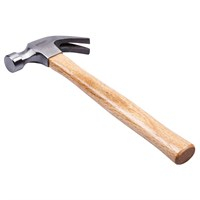 Amtech 16oz Wooden Shaft Claw Hammer